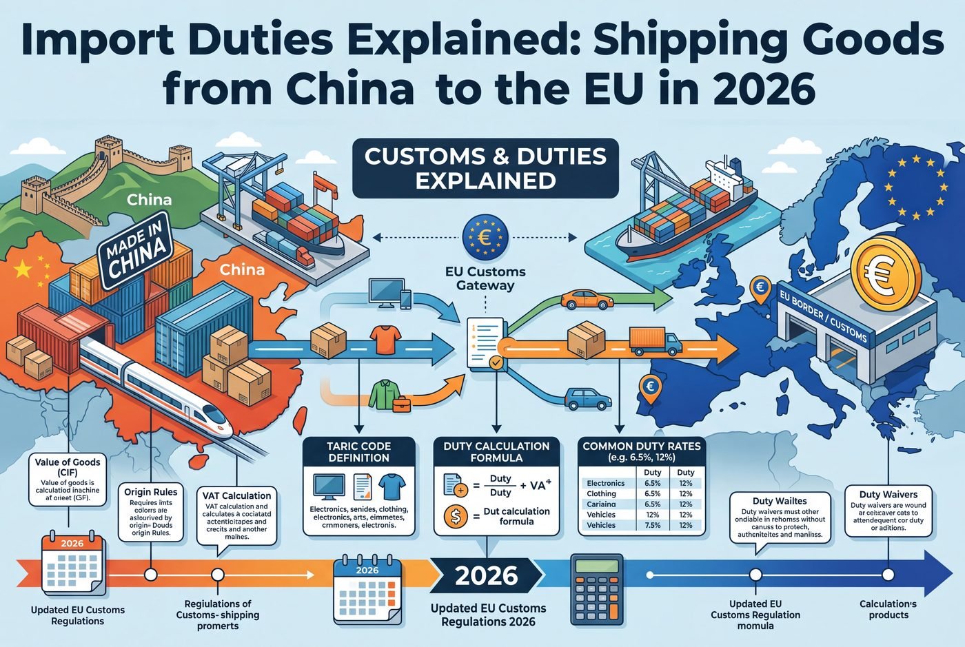 Import Duties China to EU